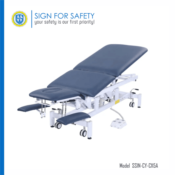 Deluxe Ergonomic 5-Section Electric Treatment Table – SSIN-CY-C115A - Image 3