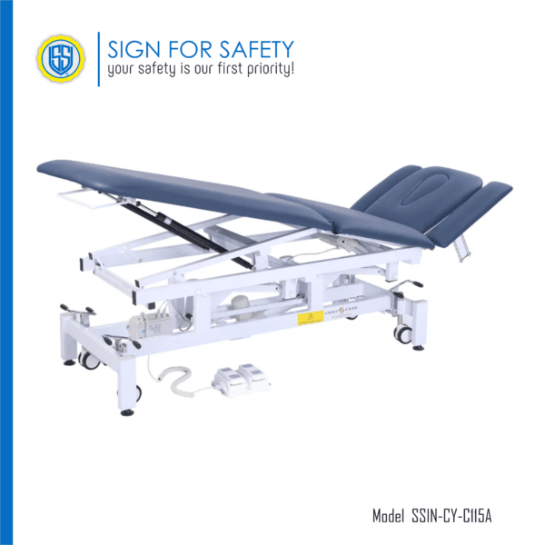 Deluxe Ergonomic 5-Section Electric Treatment Table – SSIN-CY-C115A - Image 4