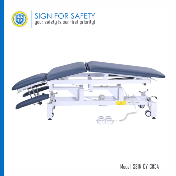 Deluxe Ergonomic 5-Section Electric Treatment Table – SSIN-CY-C115A - Image 5