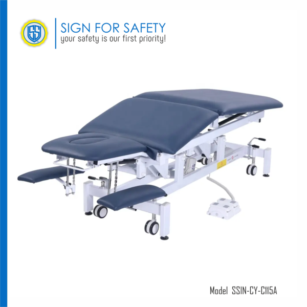 Deluxe Ergonomic 5-Section Electric Treatment Table – SSIN-CY-C115A - Image 7