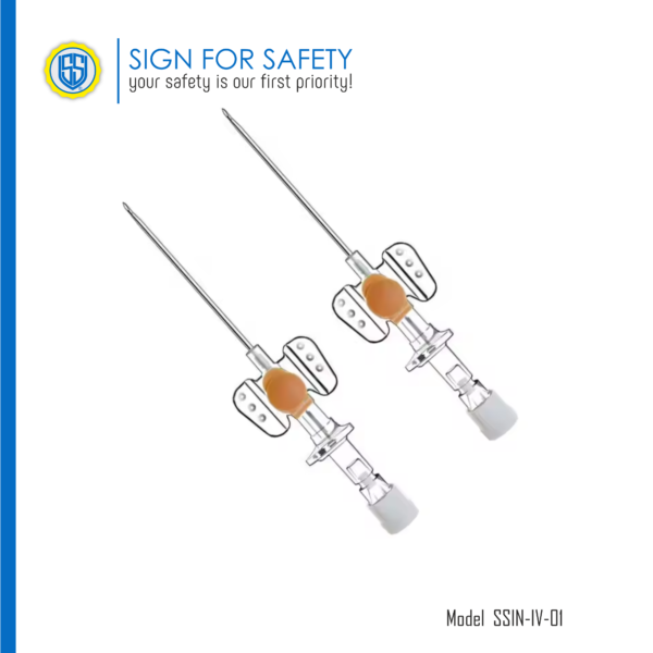 STERILESAFE® Sterile I.V. Cannula with Injection Port & Wings – CE Certified Medical Grade - Image 5