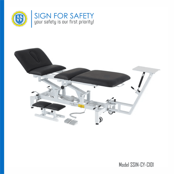 Lumbar Cervical Electric Traction Bed – SSIN-CY-C101 | Advanced Physiotherapy Table - Image 4