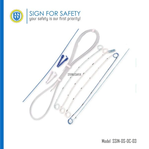 STERILESAFE® disposable ureteral stent for elderly urology care.