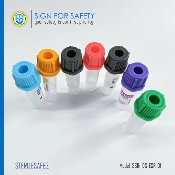 STERILESAFE® Pediatric Blood Collection Tube for safe child diagnostics.