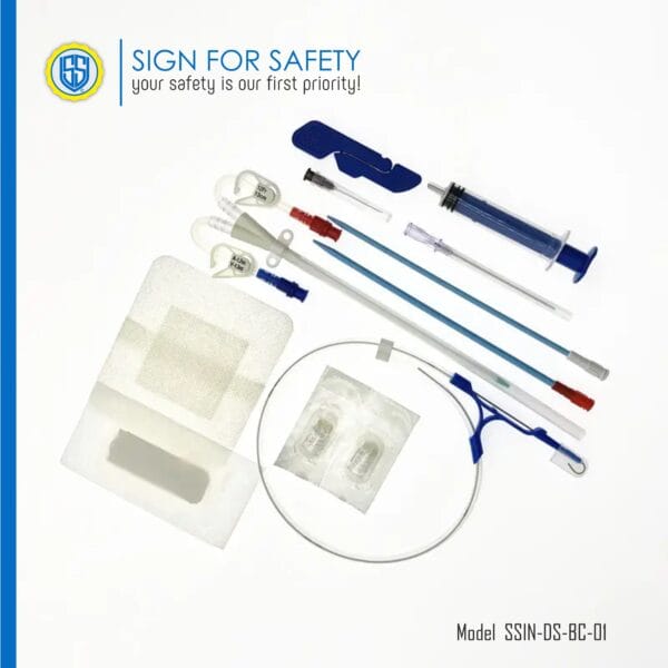 STERILESAFE® Temporary Dialysis Catheter with ISO certification