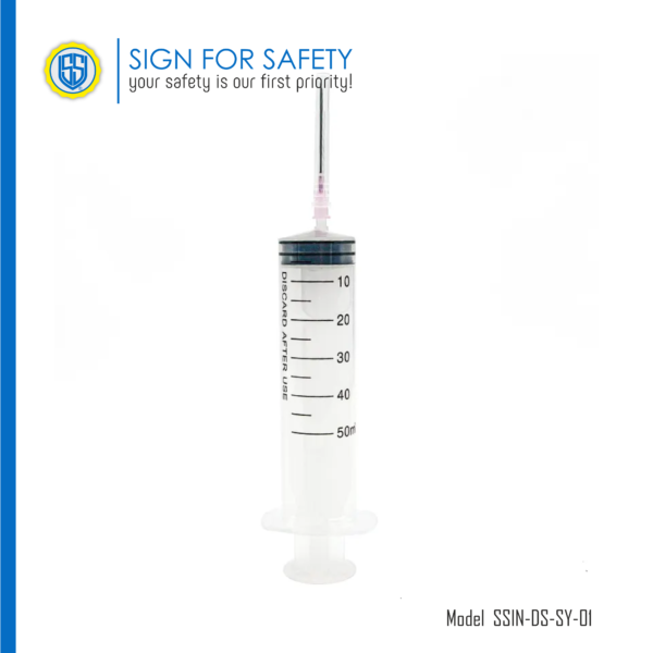 STERILESAFE® Disposable Syringes with Needle – Sizes 1ml to 50ml, 2-Part & 3-Part Luer Slip - Image 6