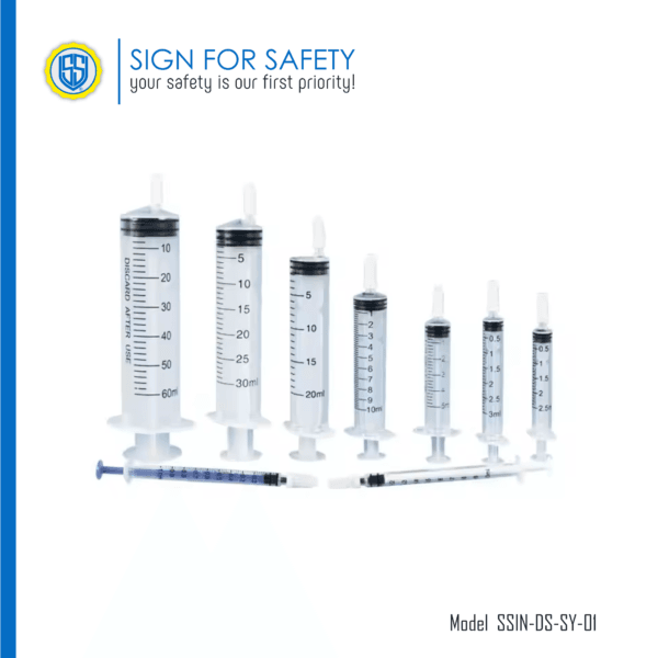 SterileSafe Disposable Syringes Without Needle – Sizes 1ml to 50ml, 2-Part & 3-Part Luer Slip - Image 4